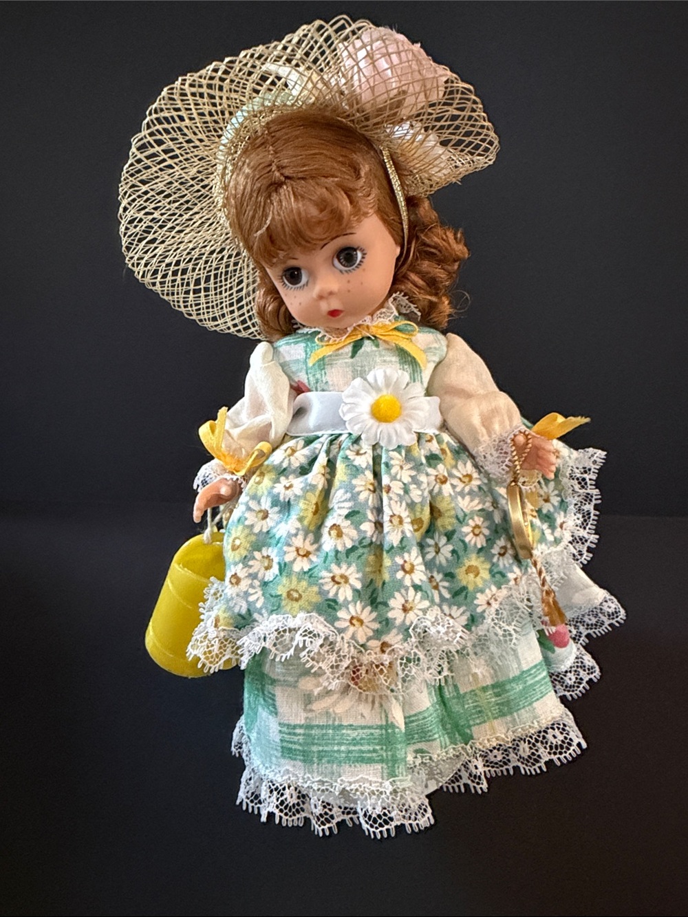 Vintage Madam Alexander 8 inch “Mary, Mary Quite Contrary” Doll